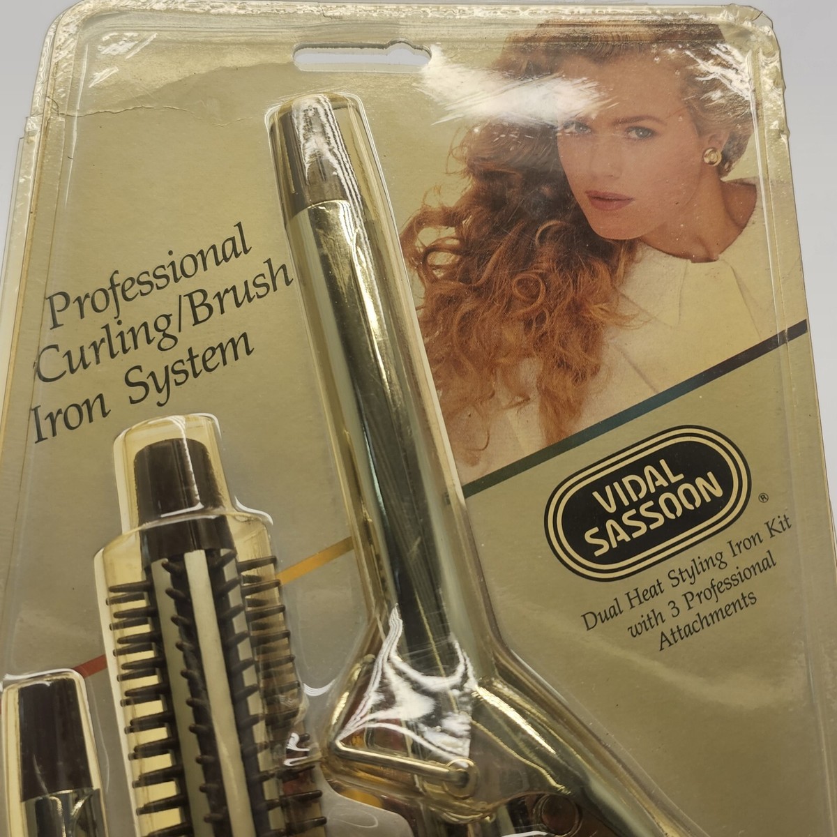 Vintage Vidal Sassoon Professional Curling/Brush Iron System  display picture 2