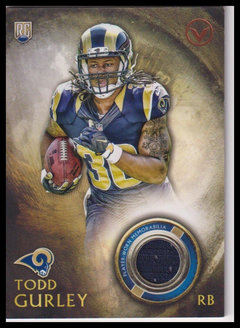 Todd Gurley Topps Valor Rookie Relics #VRRTG Base