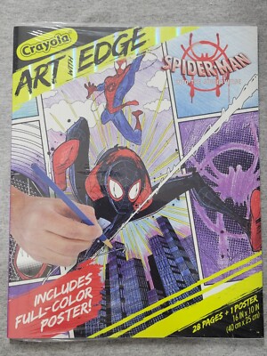 Crayola Art With Edge Spider-Man Into The Spider-Verse 28 Coloring ...