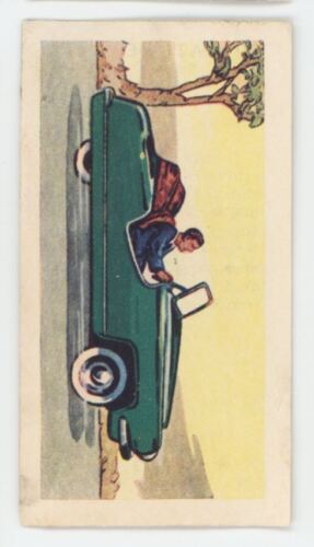 1959 Mills Filtertips Mini Cars Scooters Tobacco Card Bambino #9 - Afbeelding 1 van 2