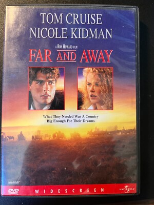 Far and Away (DVD, 1992) Tom Cruise Nicole Kidman Widescreen (DIR) Ron Howard
