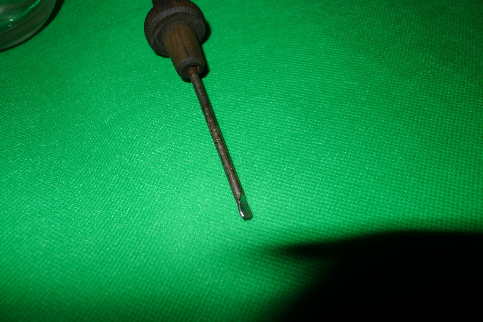 Vintage glass oil bottle drip oiler British made OO eBay