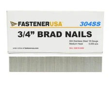 3/4" BRAD NAILS 18GA 304SS 5,000ct | SSB18-34B2