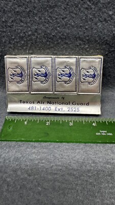 Vintage Ellington AFB Texas 147th Fighter Interceptor Group Complimentary Smokes