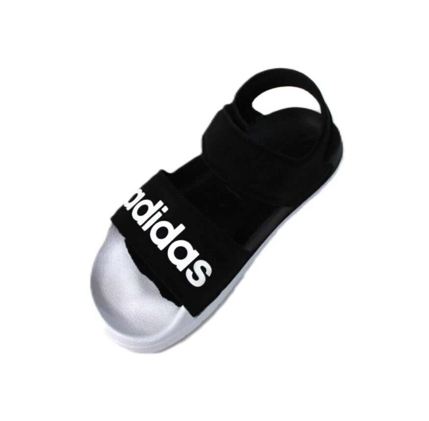 ADIDAS ADILETTE SANDALO NERO UOMO US 5 US WMN 6