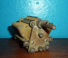 Silver Marshall All Brass Variable Tuning Capacitor