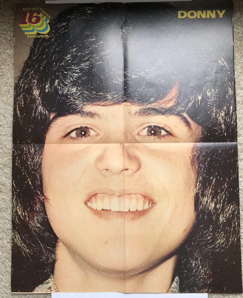 16 Magazine October 1973 Donny Osmond Alice Cooper w/ Pop-Out Poster Emergency! - Image 4 of 4