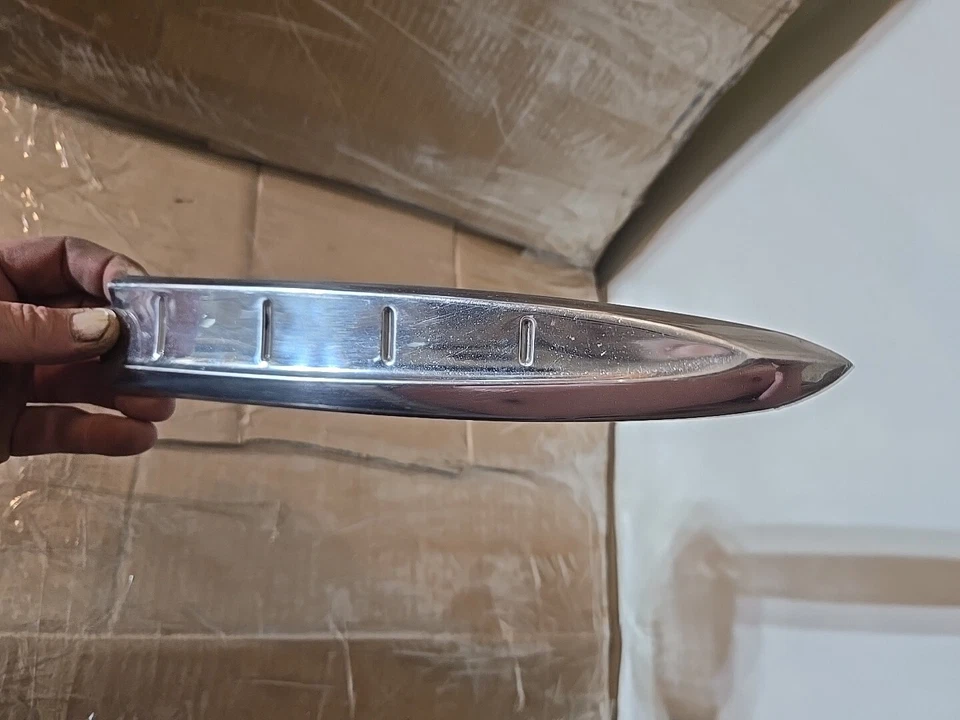 Dodge DeSoto 1960 MOPAR 2 puertas cuarto panel moldura punta lanza  Foto 3 de 4