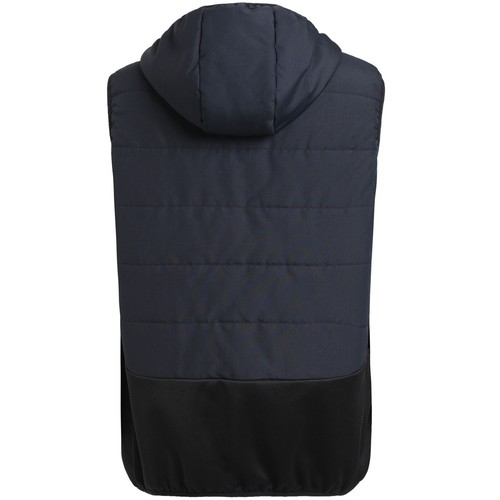 Active Puffer Vest Vegan Down-Free Quilted Stretchy Side Panel Unique Color - Picture 10 of 13