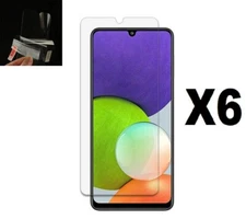 (6 Pack) Designed for Samsung Galaxy A22 4G (6.4") Film Screen Protector (PET)