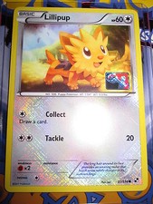 POKEMON NEUF PROMO LEAGUE LIGUE LILLIPUP REVERSE FOIL 81/146 MINT BLACK & WHITE