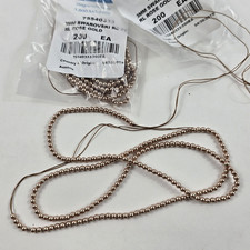 Lot 2 Swarovski 5810 Elements Crystal Pearl Rose Gold 400 Pcs 3MM