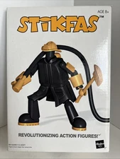 Stikfas Firefighter VTG Hasbro 2002 Action Figure Kit #5 New Sealed