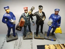 Railroad Figures 3"1/2" High (Japan)