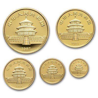 1987年 五ドル金貨 フェザーデザイン 1987年 五ドル金貨 フェザー