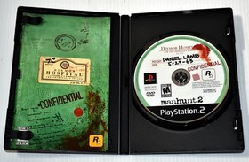 Manhunt 2 - Playstation 2 (PS2) Complete CIB Rockstar Horror Authentic