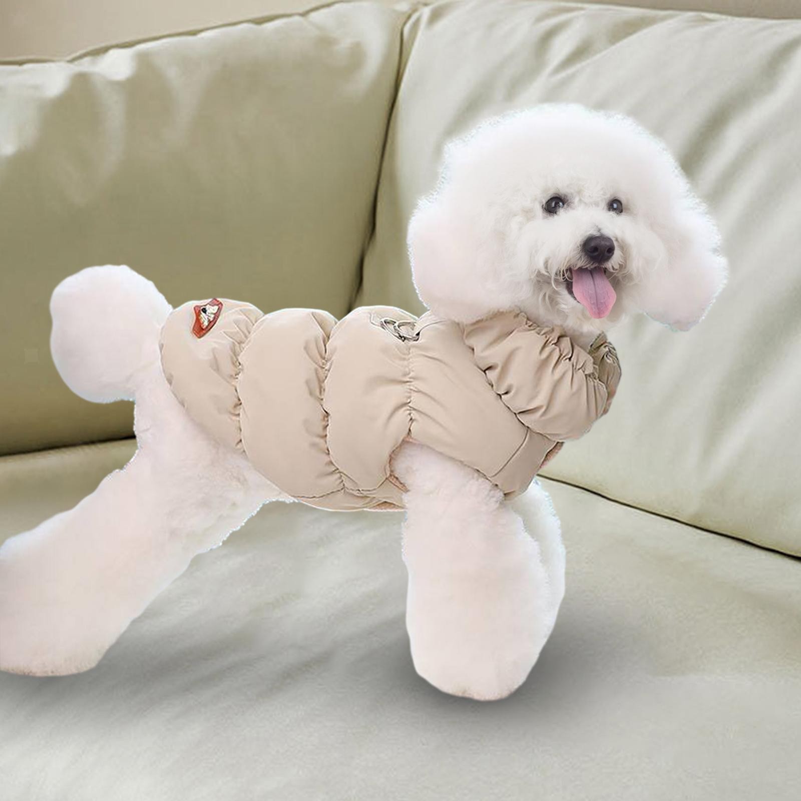 Cappotto in pile per cani nuovo