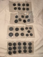 (Lot Of 40) Belgian & Dutch WWII German Occupation Coins Belgium Netherlands