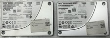 Lot of 2 Intel D3-S4510 240GB 2.5" SATA 6Gb/s SSD SSDSC2KB240G8 (99-100% Health)