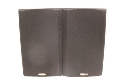 Paradigm Atom v2 Bookshelf Speakers Black Ash Pair   Tested, Great Sound D4