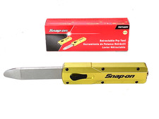 Snap On NEW Hi Vis Heavy Duty Anodized Aluminum Retractable Pry Tool PBFT60HV