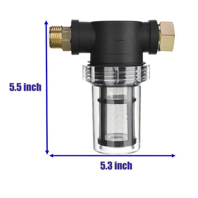 #ad Garden Hose Filter 3 4Inch For Pressure Washer Pump Inlet Water Sediment 40 Mesh $17.80