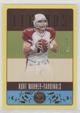 2023 Panini Legacy Legends Yellow 88/150 Kurt Warner #127 HOF 0s55