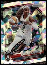 2025 Panini Prizm WNBA #120 Jordin Canada Ice Prizms Signed Card Auto IP