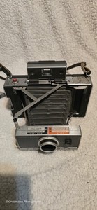 Polaroid Land Camera Automatic 100 Vintage Instant Camera, Black