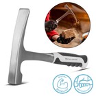 STAHLWERK Maurerhammer aus Carbon-Stahl mit TPR Griff Klauenhammer Ziegelhammer