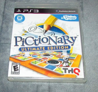 uDraw Pictionary - Ultimate Edition for Playstation 3 Brand New / Fast Shipping