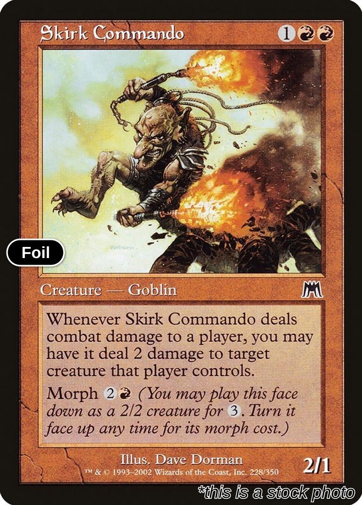 Skirk Commando | Foil | Onslaught #228