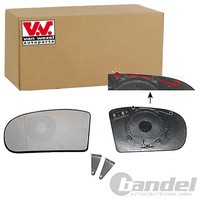 VAN Wezel Spiegelglas AsphÄRisch Beheizbar Links FüR MERCEDES-BENZ C-KLASSE