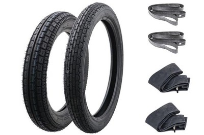 Reifensatz für MZ TS 250/1 - Heidenau