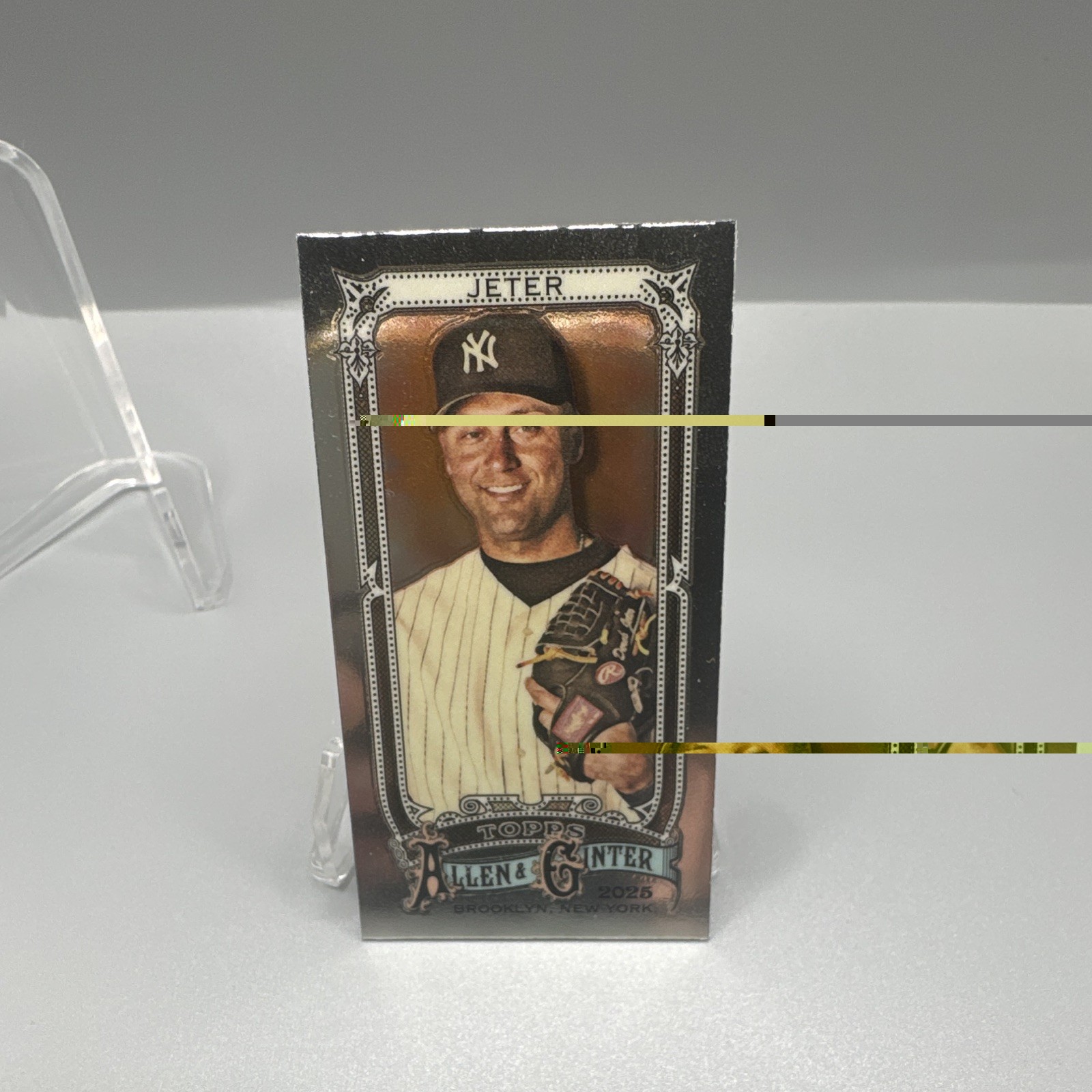 Topps 2025 Allen & Ginter Derek Jeter #21 Mini chrome Yankees