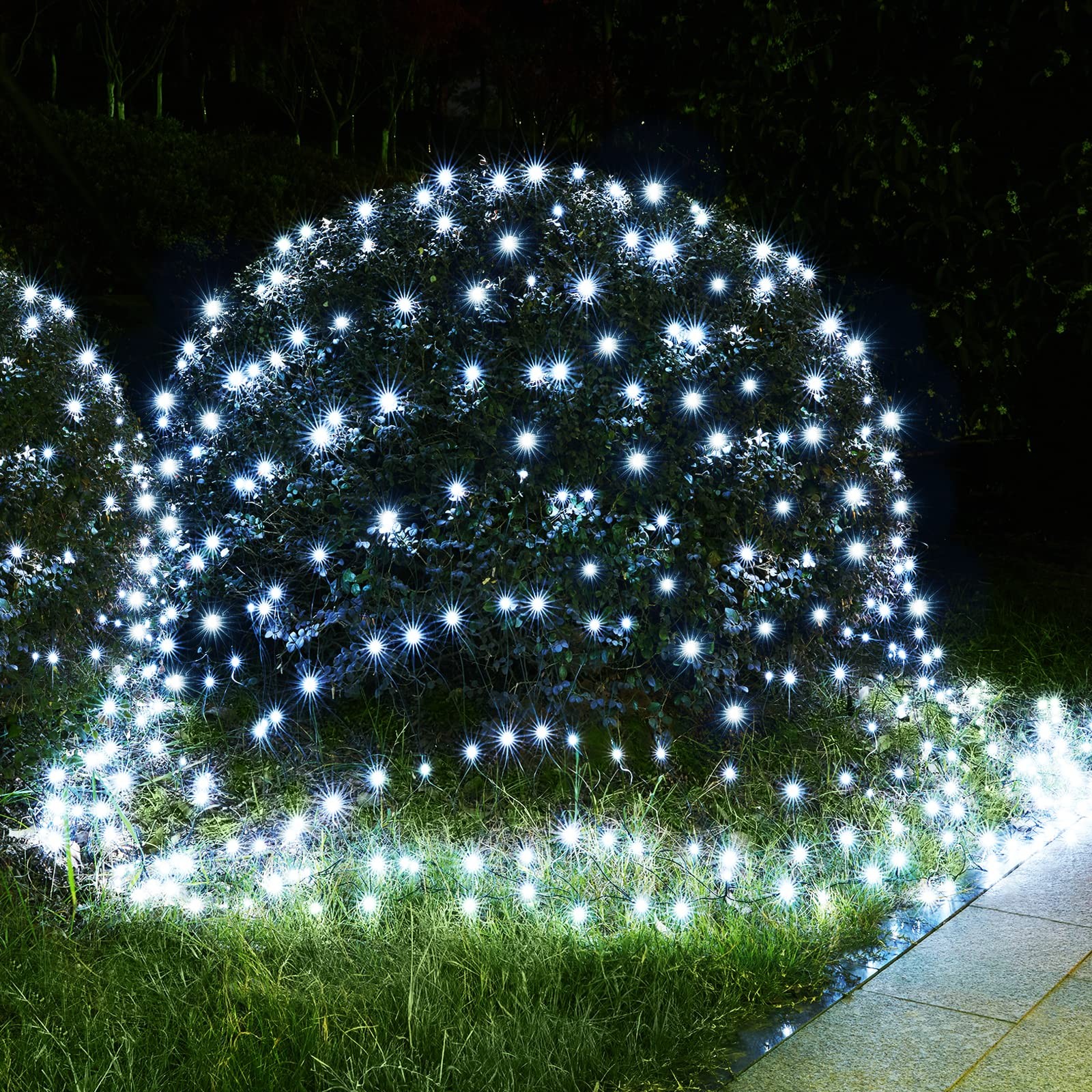 Christmas Net Lights 360 9.8ft x 6.6ft Outdoor Christmas Lights with 8 Modes,...