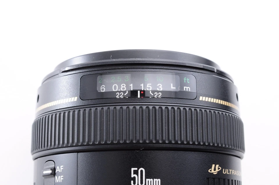 Canon Lens EF 50mm f/1.4 USM Near Mint Standard Prime Lens Y3066 - image 3 of 4