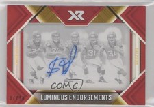 2018 Panini XR Luminous Endorsements Gold 7/10 Ito Smith #LE-33 Auto gp1