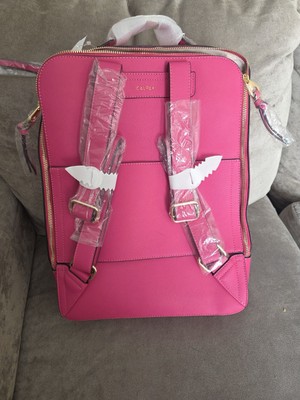 Calpak Kaya 15 inch Laptop Backpack in Strawberry Pink Kaya 15 inch Laptop Backpack in Strawberry | CALPAK main image 3