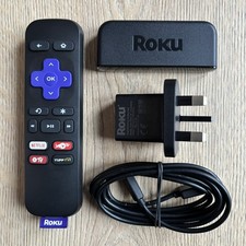 Roku Premiere 3920X 7th Gen 4K Streaming Media Player + Remote And Power Supply