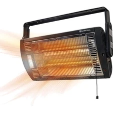 Ceiling Mount Quartz Radiant Heater 1500W Indoor Garage