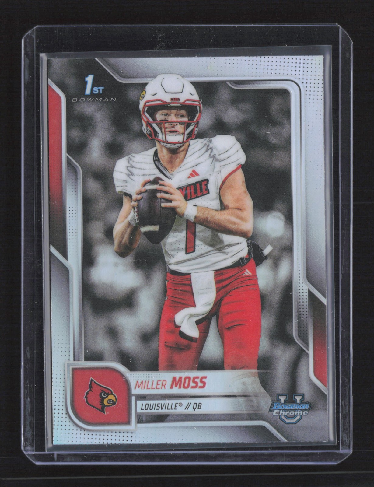 2025 Bowman University Chrome #141 Miller Moss Refractor