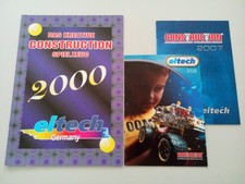 Eitech Construction Metallbaukästen Kataloge für die Jahre 2000, 2007 und 2008