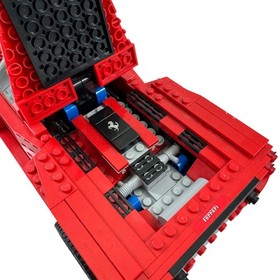 Lego Racers 8652 Enzo Ferrari 1:17 and Instructions Assembled No Box