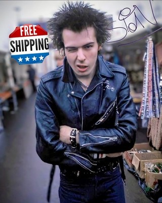 Sid Vicious The Sex Pistols Autographed Signed 8x10 Photo Reprint