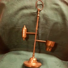 Vintage Antike Öllampe Messing 