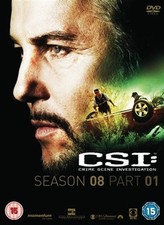 Image of CSI CRIME INVESTIGATION LAS VEGAS COMPLETE SEASON 8 PART 1 DVD New UK Release