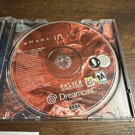 Quake III Arena (Sega Dreamcast) Complete W Sweepstakes - Tested - Authentic