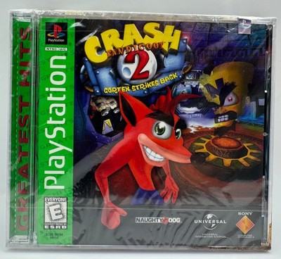 Crash Bandicoot 2 Cortex Strikes Back Greatest Hits PS1 (PlayStation) NEW SEALED