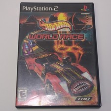 READ Hot Wheels World Race PS2 2003 Sony PlayStation 2 Game Disc For Parts